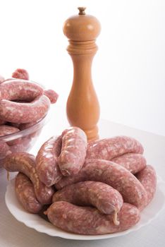 Home-baked sausage