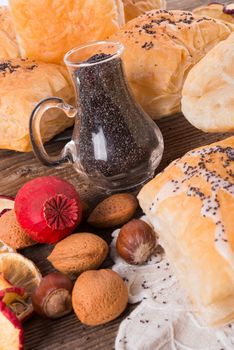 puff pastry with cinnamon sugar