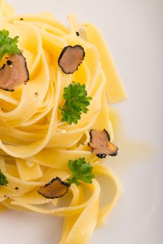 tagliatelle with summer truffle