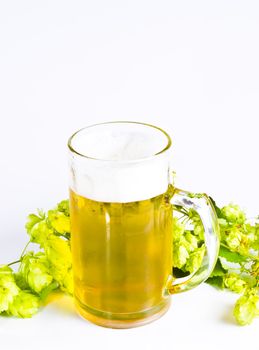 Beer glassware comprises the drinking vessels made of glass designed or commonly used for drinking beer