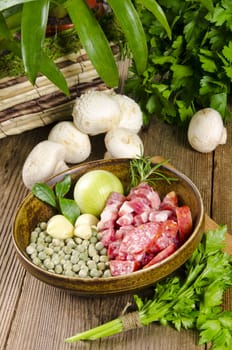 pea soup  ingredients