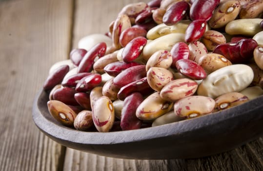 Bowl with beans