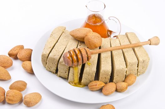 halva with honey