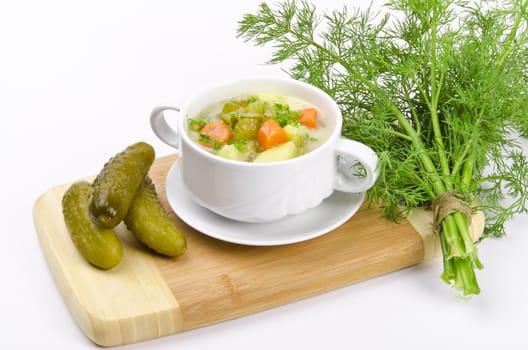 Cucumber soup