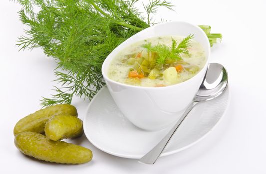 Cucumber soup