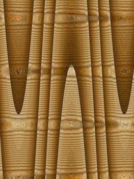 Abstract image with background from brown strips