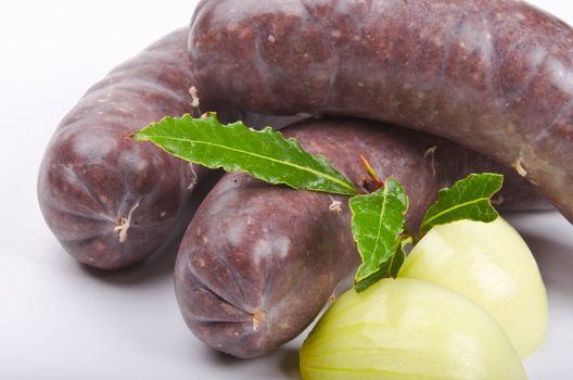 Krupniok traditional blood sausage in Polish cuisine