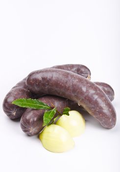 Krupniok traditional blood sausage in Polish cuisine