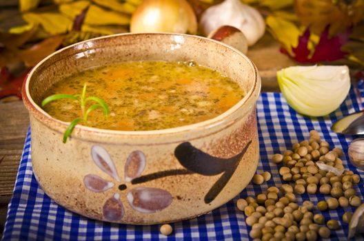 Pea soup (Polish Grochowka)