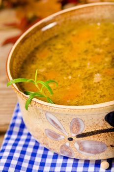 Pea soup (Polish Grochowka)