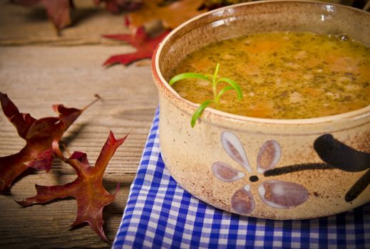 Pea soup (Polish Grochowka)