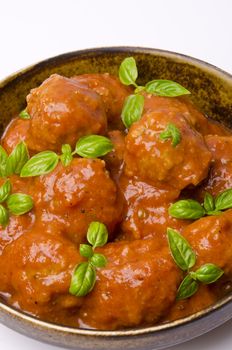 meatballs in tomato sauce