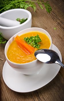 Carrot soup