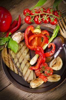 Grilled vegetables