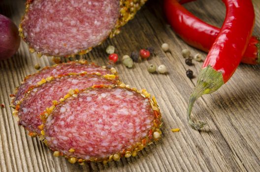 pepper salami