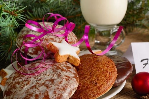  milk and cookies for santa