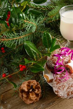  milk and cookies for santa