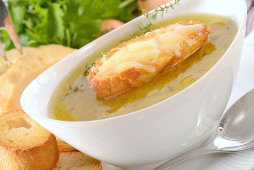 French onion soup