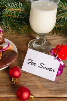  milk and cookies for santa