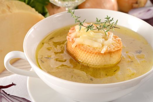 French onion soup