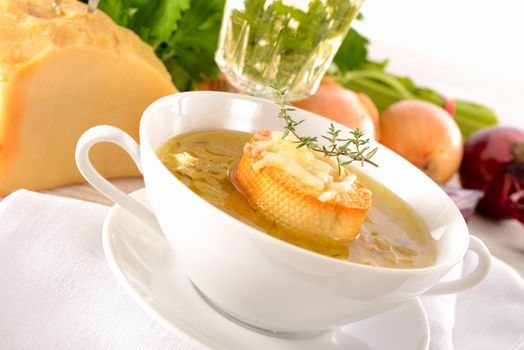 French onion soup