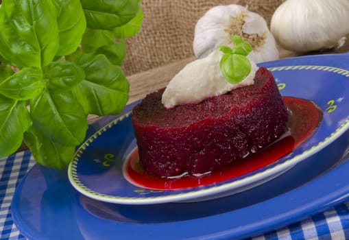 Beetroot with horseradish