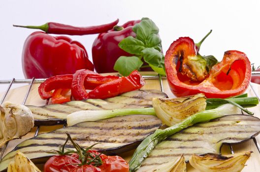 Grilled vegetables