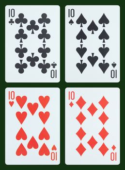 Playing cards - Ten