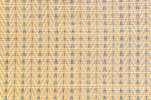 The weaving mats.