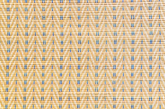 The weaving mats.