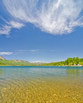 Lake Electra in the San Juan Mountains in Colorado