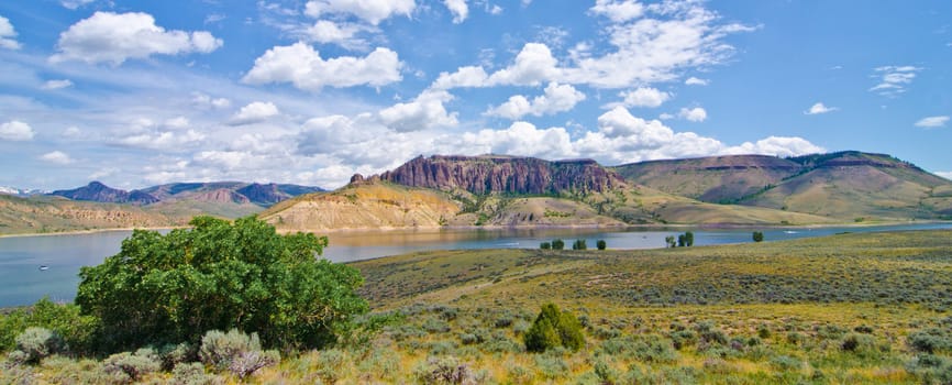 Blue Mesa Reservoir in the Curecanti National Recreation Area in Southern Colorado