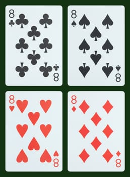 Playing cards - Eight