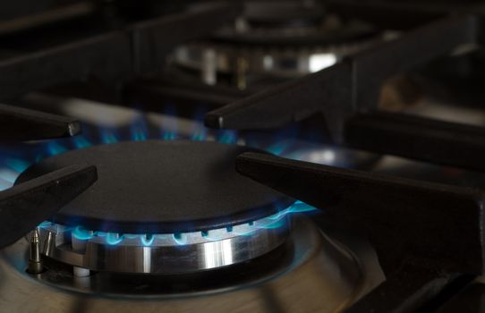 Kitchen gas hob burner