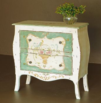 Hand crafted classic wooden dresser