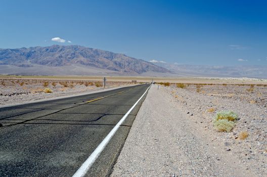 Desolated Road, Death Valley, California