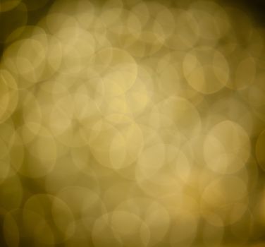 Defocused abstract golden brown  light  background