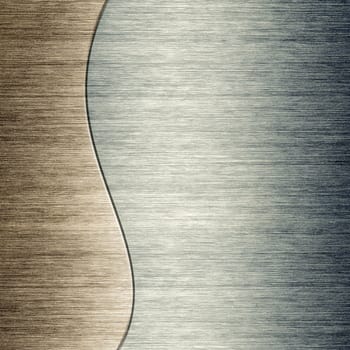 pattern of Brushed metal background. metal plate template