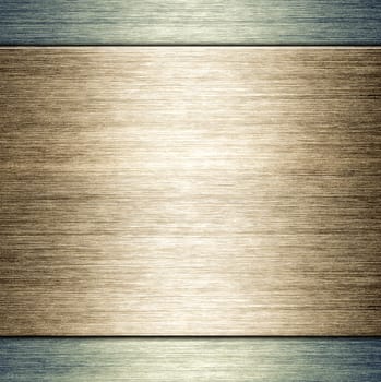 pattern of Brushed metal background. metal plate template