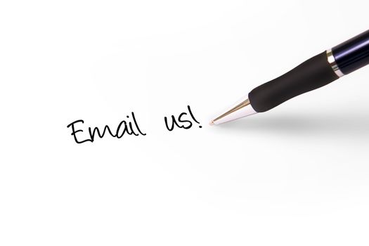 Fountain pen writing Email Us!