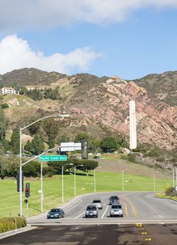 MALIBU, CALIFORNIA - DECEMBER 13: Grounds of Pepperdine University Malibu on Pacific Coast Highway on December 13, 2012. The university opened at this site in September 1972