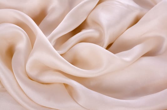 Satin can be used as a backdrop
