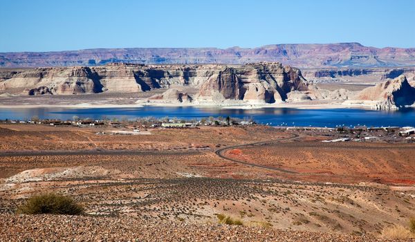 Wahweap Bay Wahweap Marina Lake Powell Glen Canyon Recreation Area Arizona