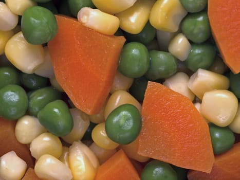 close up of mixed vegetable salad food background