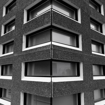 Marine Barracks facade in Amstedam, Holland