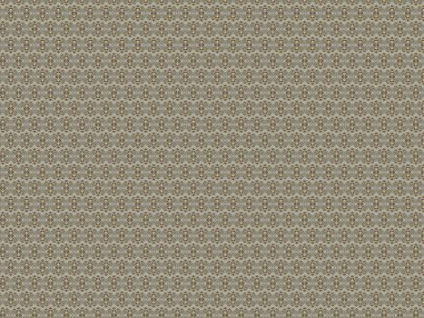 Vintage shabby background with classy patterns. Geometric or floral pattern on paper texture in grunge style.