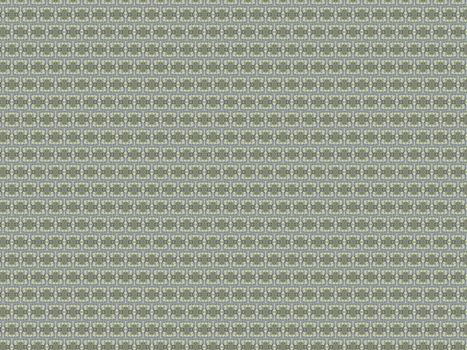 Vintage shabby background with classy patterns. Geometric or floral pattern on paper texture in grunge style.