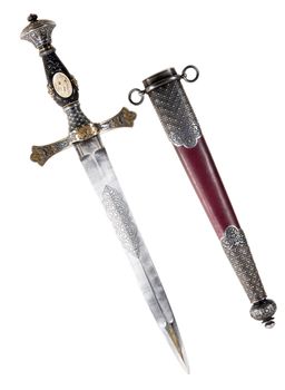 Medieval dagger. It was often used by pirates