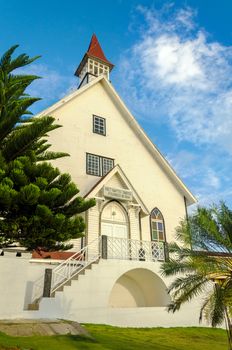 Oldest Baptist church in San Andres y Providencia, Colombia