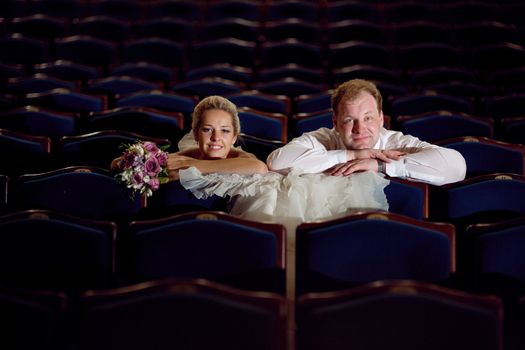 couple in the theatre